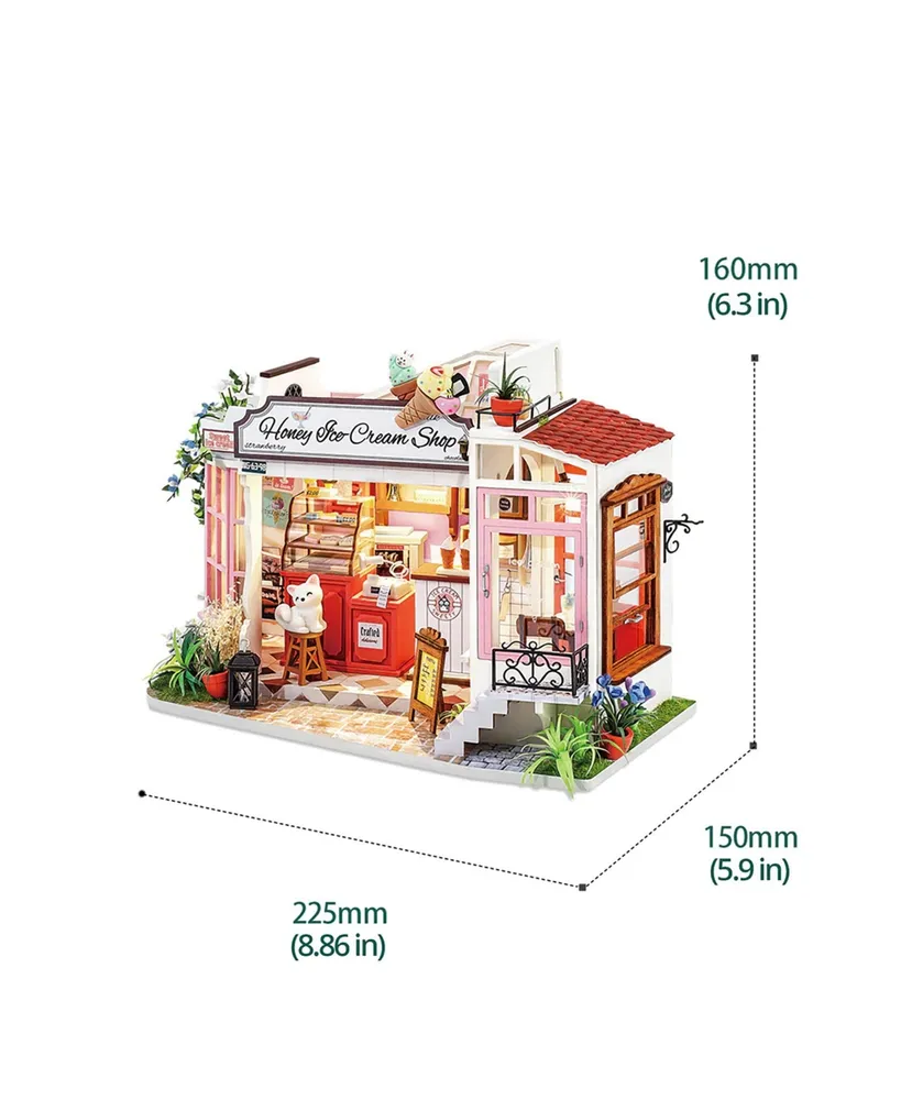Diy 3D House Puzzle - Honey Ice-Cream Shop 170 pcs