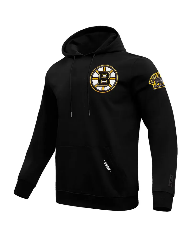 Men's Pro Standard Black Boston Bruins Classic Pullover Hoodie