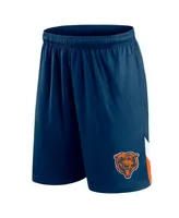 Men's Fanatics Navy Chicago Bears Slice Shorts