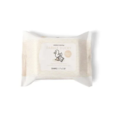 Dabble Ducky Face & Neck Wipes