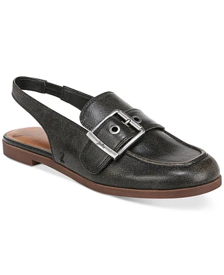 Zodiac Women's Eve Buckled Slingback Tailored Loafer Flats
