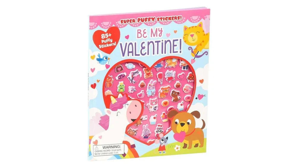 Super Puffy Stickers Be My Valentine by Maggie Fischer