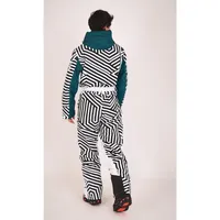 Fall Line Black & White Men's Ski Suit