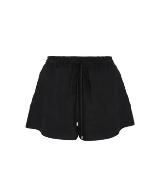 Women's Linen Mini Shorts