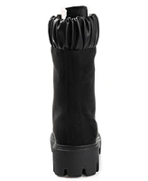 Journee Collection Women's Elinor Lace Up Lug Booties