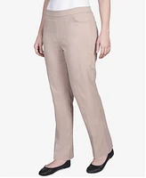 Alfred Dunner Classics Allure Pull-On Slim-Leg Pants