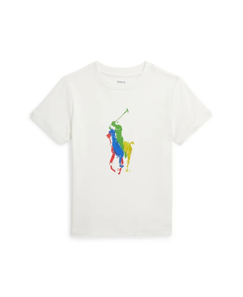 Polo Ralph Lauren Toddler and Little Boys Big Pony Cotton Jersey T-shirt