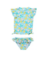 Lemon Drops Ss Ruffle Set Girls Infant