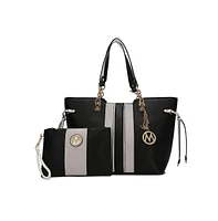 Mkf Collection Holland Tote Bag with Wristlet Wallet by Mia k.