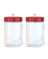 Style Setter Bling Luster Glass Jar with Lid oz