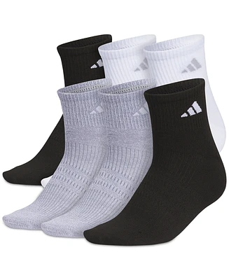 adidas Women's 6-Pk. Superlite 3.0 Quarter Socks