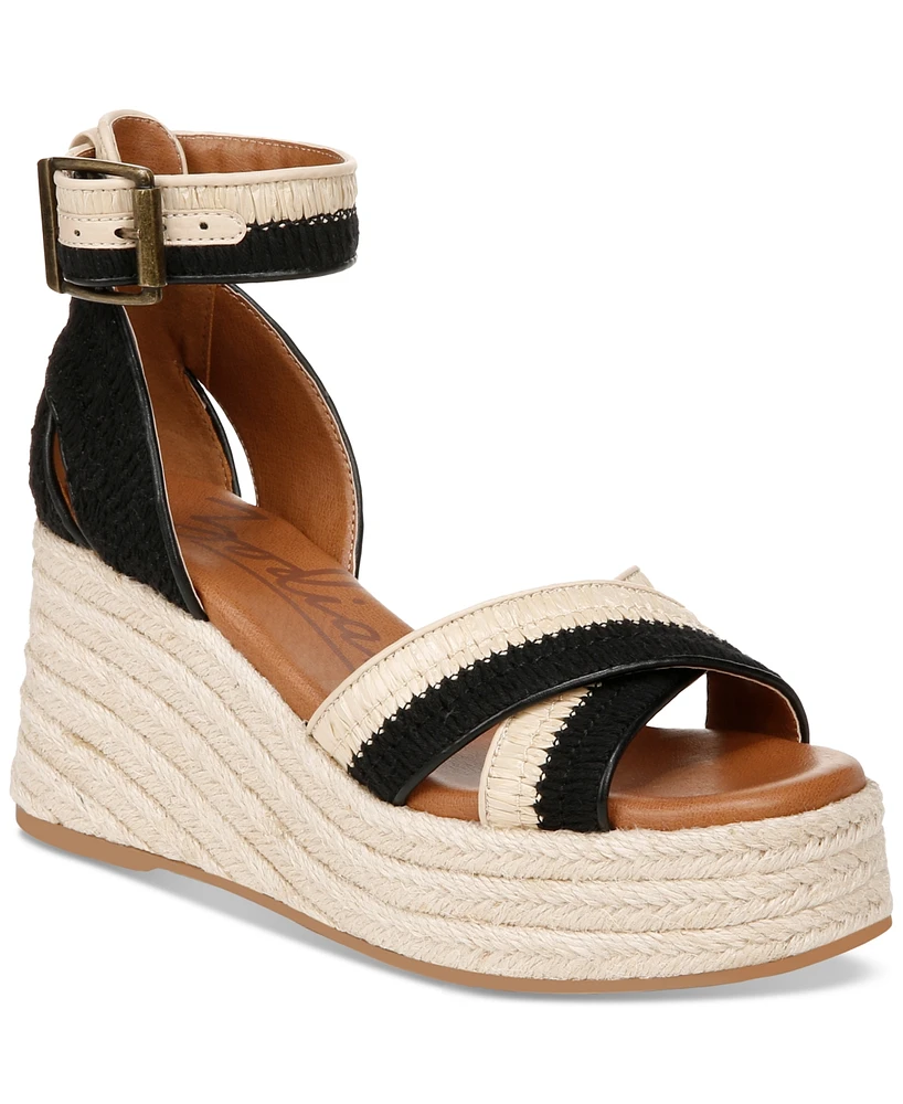 Zodiac Women's Naomi Ankle-Strap Espadrille Wedge Sandals