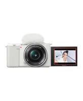 Sony Alpha Zv-E10 Aps-c Mirrorless Vlog Camera with 16-50mm Lens (White)