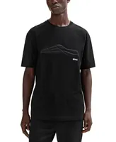 Boss by Hugo Men's Tonal Artwork Regular-Fit T-shirt