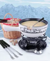 Heidi 9 Piece Cheese Fondue Set