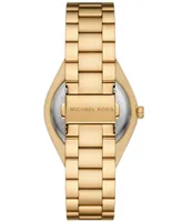 Michael Kors Women's Lennox Three-Hand -Tone Stainless Steel Watch 37mm