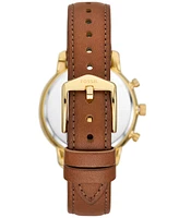 Fossil Women'sNeutra Chronograph Medium Brown Leather Watch 36mm