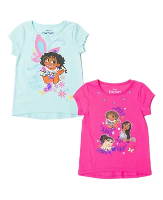 Disney Princess Mulan Girls 2 Pack T-Shirts Toddler| Child