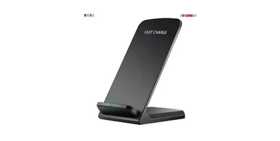 5 Core Upgraded Fast Wireless Charger, Qi-Certified Wireless Charging Stand