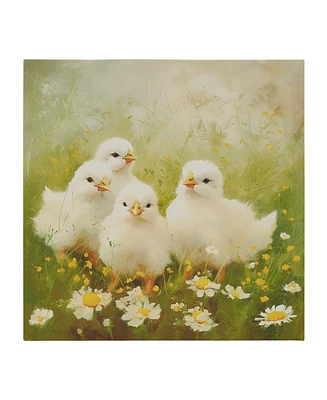 Madison Park Sunshine Animals Chicks Canvas Wall Art