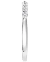 Diamond Seven Stone Band (1/4 ct. t.w.) in 14k White Gold