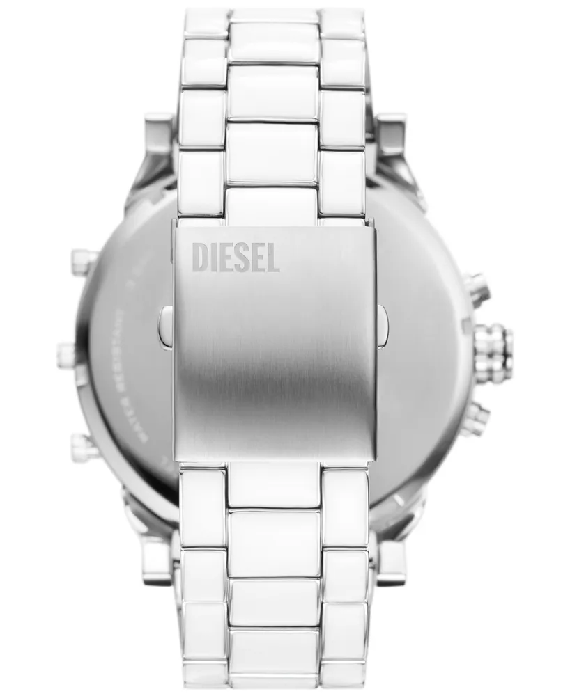 Diesel Men's Mr. Daddy 2.0 Two Hand Multi Stainless Steel Watch 57mm