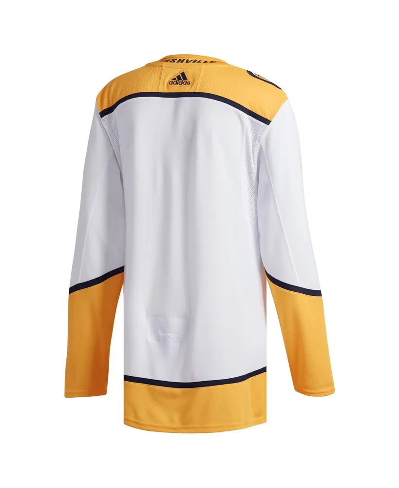 Men's adidas White Nashville Predators Away Authentic Jersey