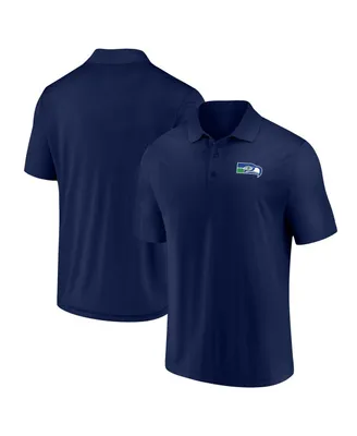 Men's Fanatics College Navy Seattle Seahawks Component Polo Shirt