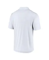 Men's Fanatics White Los Angeles Chargers Component Polo Shirt