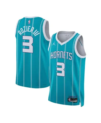 Men's and Women's Jordan Terry Rozier Teal Charlotte Hornets Swingman Jersey - Icon Edition