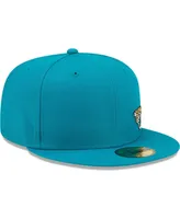 Men's New Era Teal Jacksonville Jaguars Flawless 59FIFTY Fitted Hat