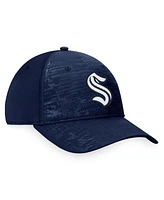 Men's Fanatics Deep Sea Blue Seattle Kraken Fundamental Flex Hat