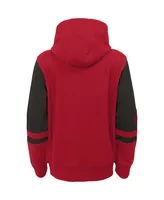 Preschool Boys and Girls Red Tampa Bay Buccaneers Stadium Color Block Full-Zip Hoodie