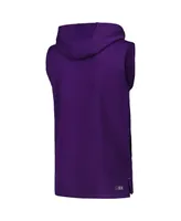 Men's Msx by Michael Strahan Purple Minnesota Vikings Marathon Sleeveless Pullover Hoodie