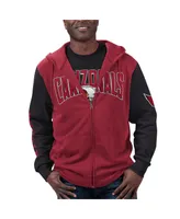 Men's G-iii Sports by Carl Banks Cardinal, Black Arizona Cardinals T-shirt and Full-Zip Hoodie Combo Set