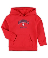 Toddler Boys and Girls Red, Gray St. Louis Cardinals Play-By-Play Pullover Fleece Hoodie Pants Set
