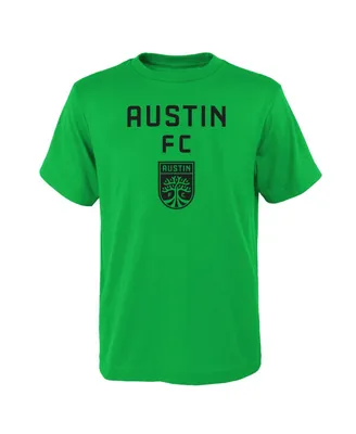 Big Boys Green Austin Fc Halftime T-shirt