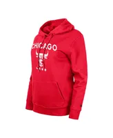 Women's New Era Red Chicago Bulls 2023/24 City Edition Pullover Hoodie