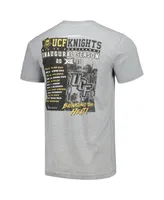 Men's Heather Gray Ucf Knights Inaugural Big 12 Schedule T-shirt
