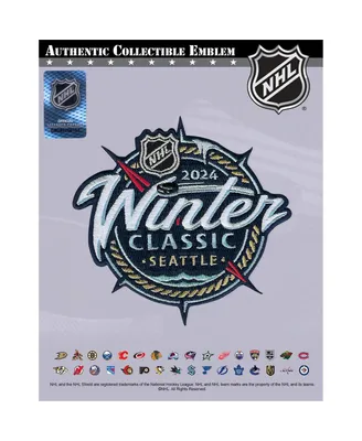 Seattle Kraken vs Vegas Golden Knights 2024 Nhl Winter Classic Emblem Jersey Patch