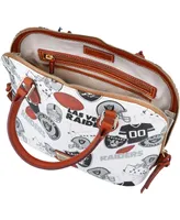 Women's Dooney & Bourke Las Vegas Raiders Gameday Zip Zip Satchel