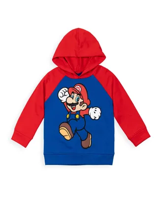 Super Mario Toddler Boys Fleece Long Sleeve Hoodie