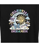 Hybrid Apparel Trendy Plus Celestial Dreamer Graphic T-shirt