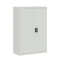 Office Cabinet 35.4"x15.7"x55.1" Steel Gray