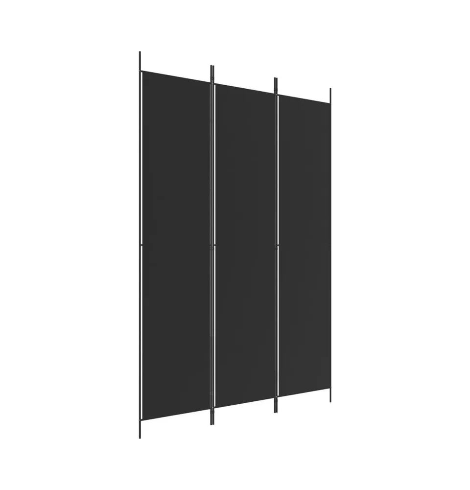 3-Panel Room Divider 59.1"x86.6" Fabric