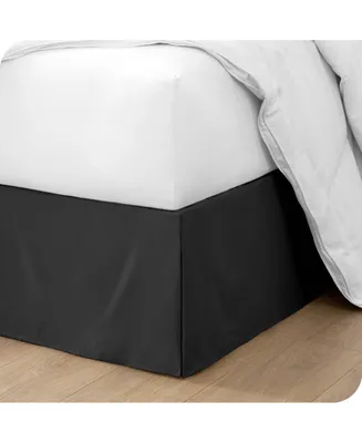 Bare Home Tailored 15" Pleated Bed skirt King