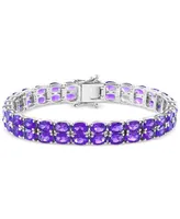 Effy Amethyst Tennis Bracelet (25-1/3 ct. t.w.) Sterling Silver. (Also available Citrine & Blue Topaz)