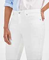 Style & Co Petite Mid-Rise Curvy Skinny Jeans