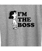 Hybrid Apparel Trendy Plus Peanuts Lucy Graphic T-shirt