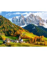 Castorland Church of St. Magdalena, Dolomites, Italy 2000 Piece Jigsaw Puzzle